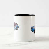 ROADSTER ZWEIFARBIGE TASSE (Mittel)