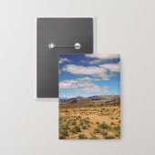 Roadtrip-Erinnerungen Hochformat-Foto Button (Vorderseite/Rückseite)