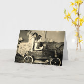 Roadtrip Karte (Gelbe Blume)