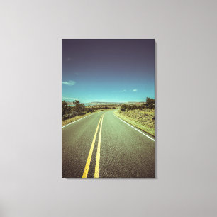 Roadtrip-Landschaftsfoto Leinwanddruck