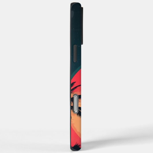 Roadtrip Retro Neon Case-Mate iPhone Hülle (Rückseite / Rechts)