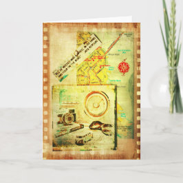 Roadtrip zur Westküste mit Jack Kerouc - Zitat Karte