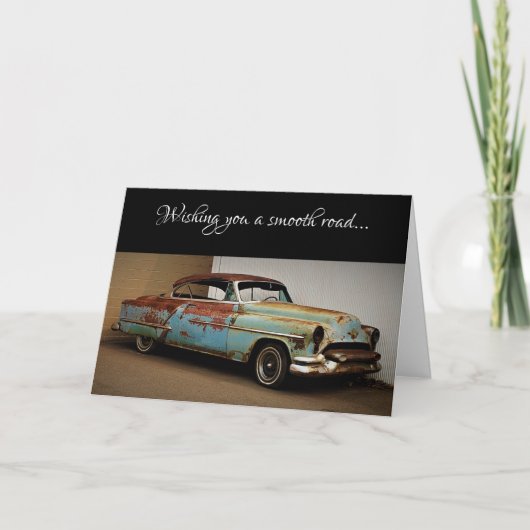"Roadtripper" Get Well Card Karte (Vorderseite)