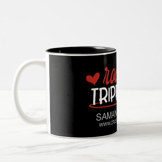 RoadTripping Tasse schwarz (Links)