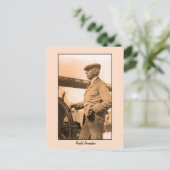 Roald Amundsen Foto Postkarte (Stehend Vorderseite)