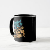 Roam free Let's Travel Together Tasse (Vorderseite Links)