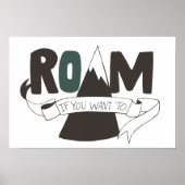 Roam Poster (Vorne)