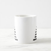 ROAM, REISE, REISE, REISE, ERLEBEN, REISE, ENTDECK KAFFEETASSE (Mittel)