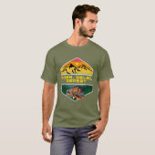 Roam, Relax, Wiederholung von RV Camping Lifestyle T-Shirt (Vorne ganz)