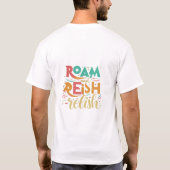 "Roam & Relish T-Shirt (Rückseite)