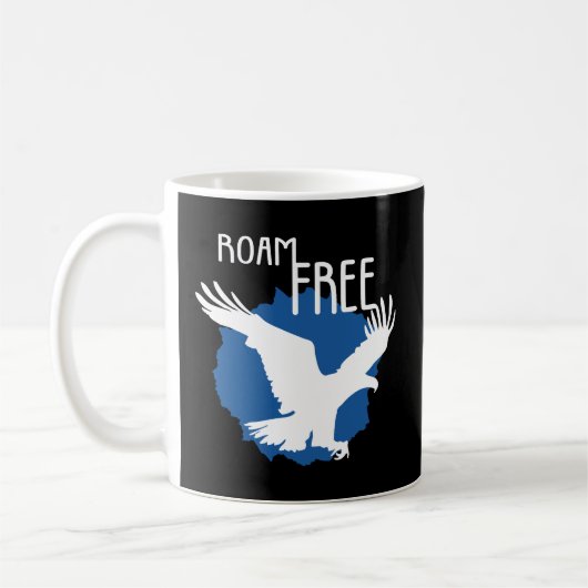 Roamfrei | Adler Kaffeetasse (Links)