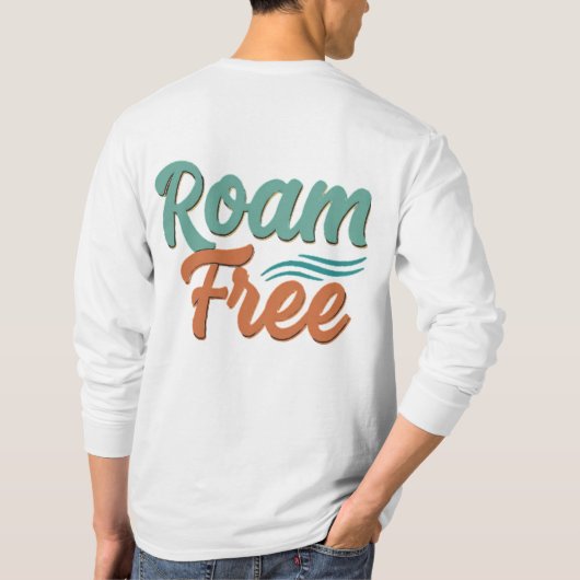 Roamfrei T-Shirt (Rückseite)