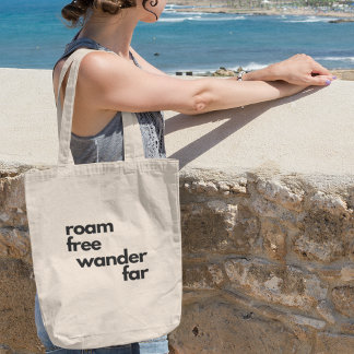 Roamfreie Wander weit inspirierend Reisen Tragetasche