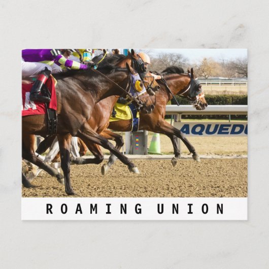 Roaming-Gewerkschaft Postkarte (Vorderseite)