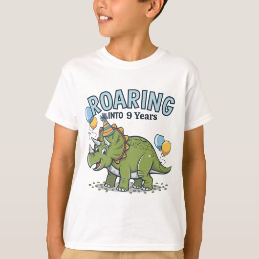 Roaming in den Geburtstag Kinder Cooler T - Shirt (Vorderseite)
