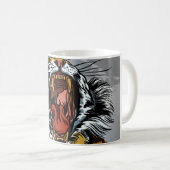 Roaming Tiger Year Design Kaffeetasse (VorderseiteRechts)