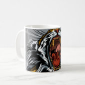 Roaming Tiger Year Design Kaffeetasse (Vorderseite Links)