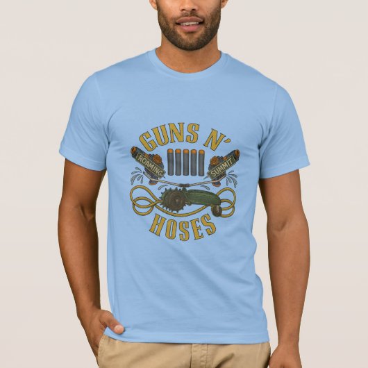 Roaming X Summit: Guns N' Hoses with House Number T-Shirt (Vorderseite)