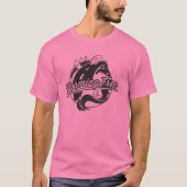 Roamingfreies farbiges B/W-Frontlogo T-Shirt (Vorderseite)