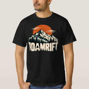 ROAMRIFT Berg-Abenteuer T-Shirt Vintage Wandern
