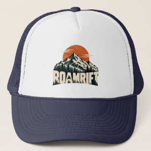 Roamrift Bergabenteuer Sonnenuntergang Truckerkappe