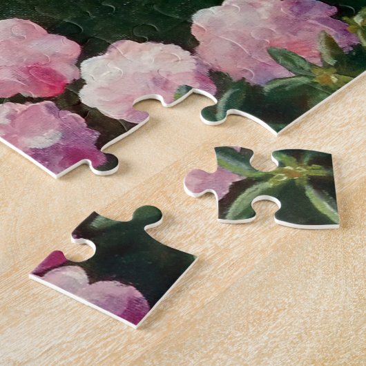 Roan Mountain Rhododendrons Ölgemälde Druck Puzzle (Seite)