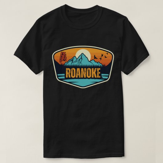 Roanoke, Alabama T-Shirt (Design vorne)