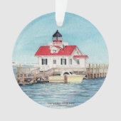 Roanoke-Insel-Leuchtturm Ornament (Vorderseite)