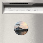 Roanoke Island Lighthouse Magnet (In Situ (Geschirrspüler))