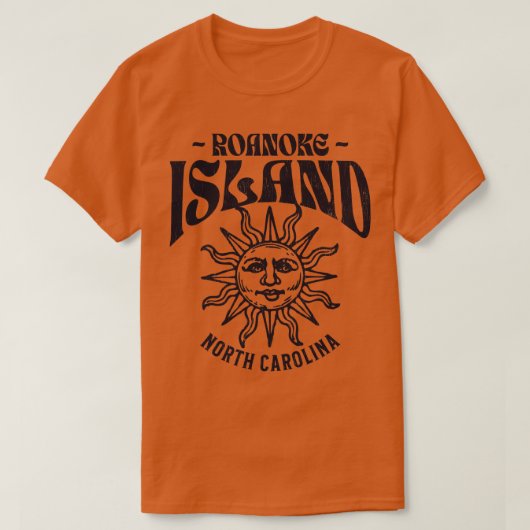 Roanoke Island NC Sommerurlaub beobachtend T-Shirt (Design vorne)