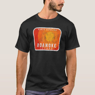 Roanoke Island NC Sommerurlaub Hot Sunsh T-Shirt