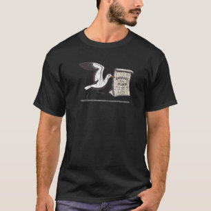 Roanoke Island NC Sommerurlaub Seagull L T-Shirt