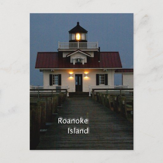 Roanoke Island Postkarte (Vorderseite)