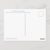 Roanoke Marshes Lighthouse Postkarte (Rückseite)