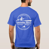 Roanoke River Blueway (SK) T-Shirt (Rückseite)