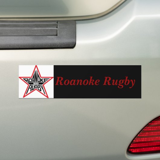 Roanoke-Rugby Autoaufkleber (Auf Auto)