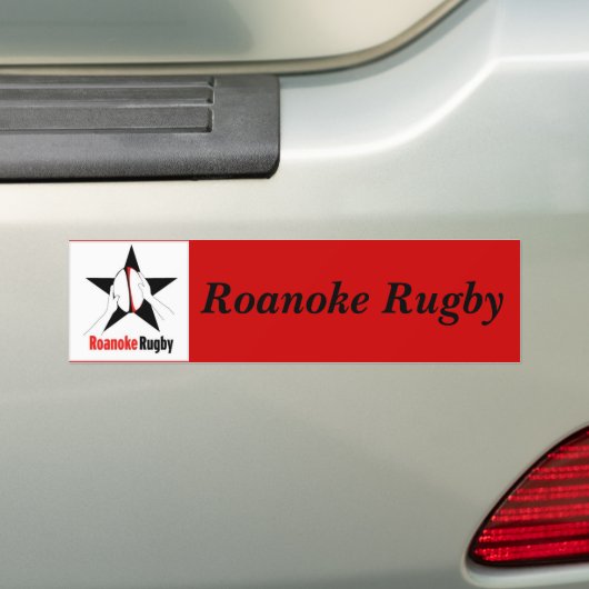 Roanoke-Rugby Autoaufkleber (Auf Auto)