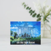 Roanoke Star Postcard Postkarte (Stehend Vorderseite)