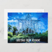 Roanoke Star Postcard Postkarte (Vorne/Hinten)