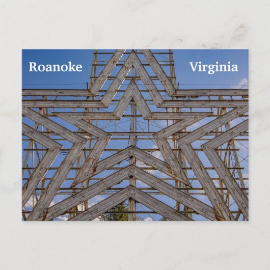 Roanoke Star Postkarte (Vorderseite)