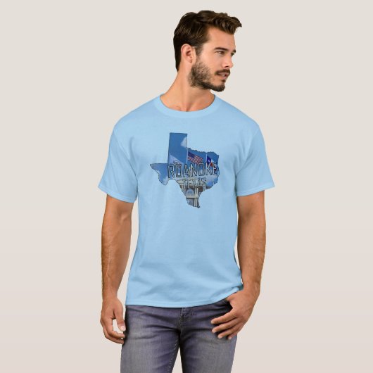 Roanoke, TX T-Shirt (Vorne ganz)