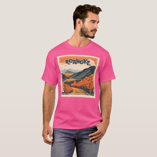 Roanoke Va Bergsee-Zauber im Val Piora T-Shirt (Vorne ganz)