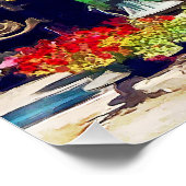 Roanoke Va - Market Street Poster (Ecke)