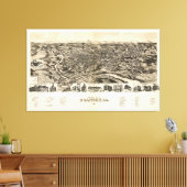 Roanoke, Virginia (1891) Leinwanddruck (Insitu (Wohnzimmer))