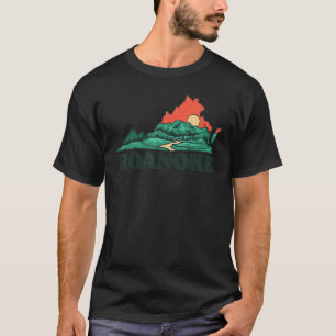 Roanoke Virginia Gebirge Blauer Rücken im Freien G T-Shirt