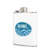 Roanoke Virginia Outdoor Flachmann (Links)