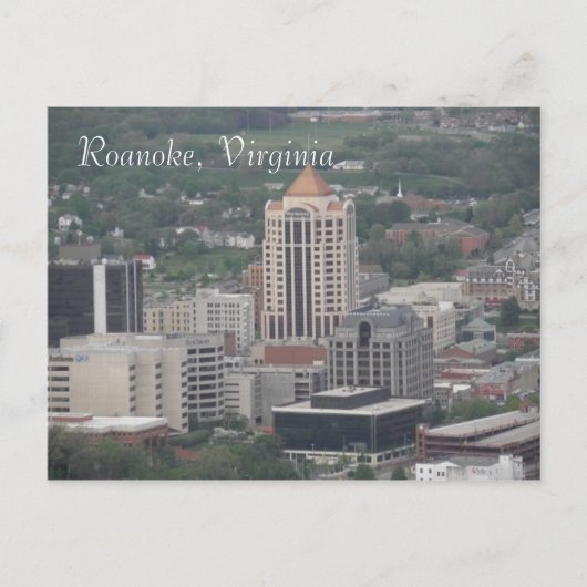 Roanoke, Virginia Postcard Postkarte (Vorderseite)