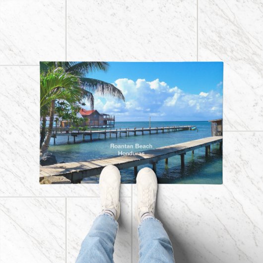 Roantan Beach, Honduras Fußmatte (Indoor)