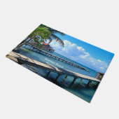 Roantan Beach, Honduras Fußmatte (Schrägansicht)