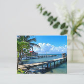 Roantan Beach, Honduras Postkarte (Stehend Vorderseite)